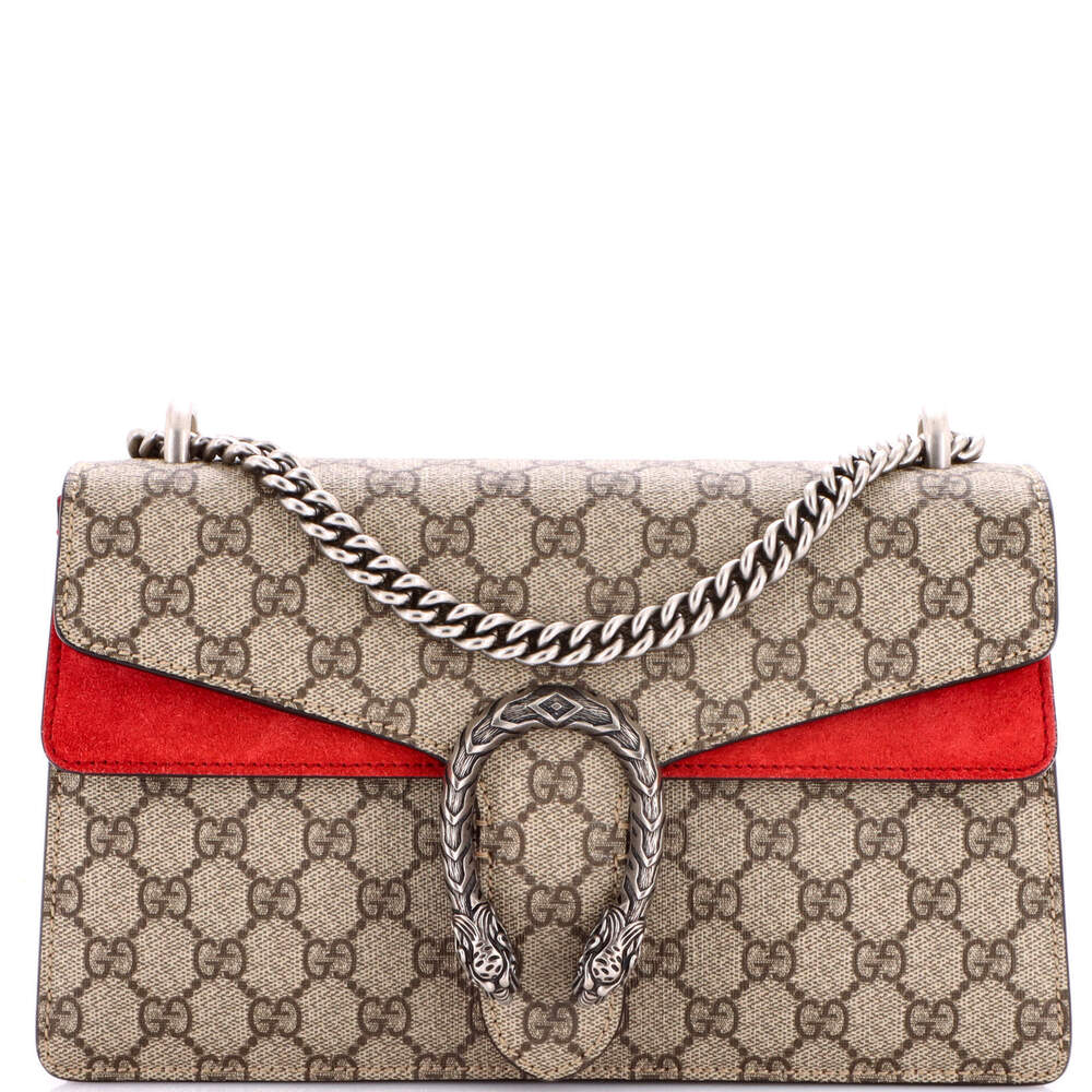 Gucci Small Dionysus Bag GG Coated Canvas